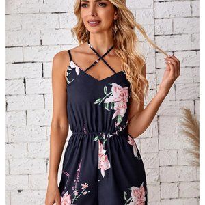 Sale💥 EMERY ROSE Floral Cami Romper